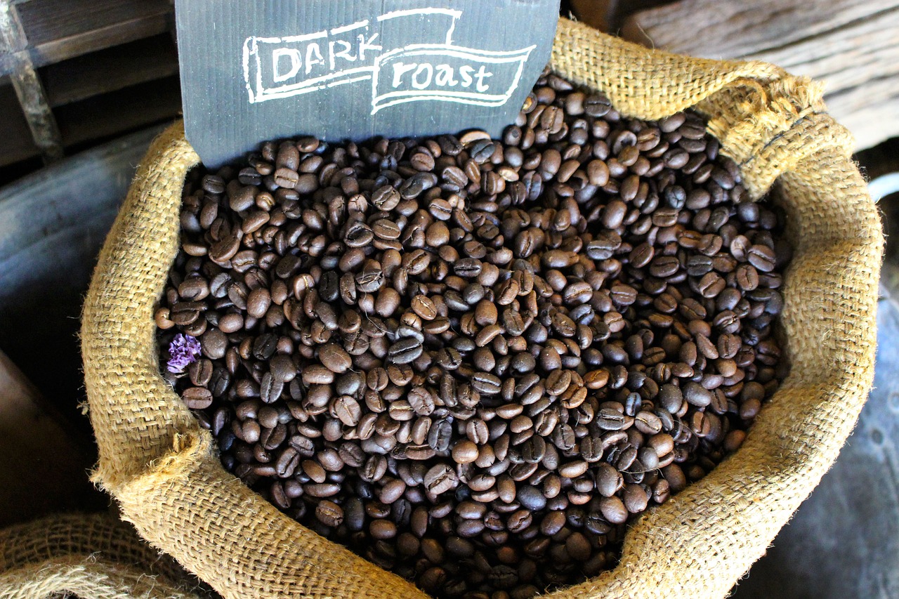 coffee beans sack coffee free photo