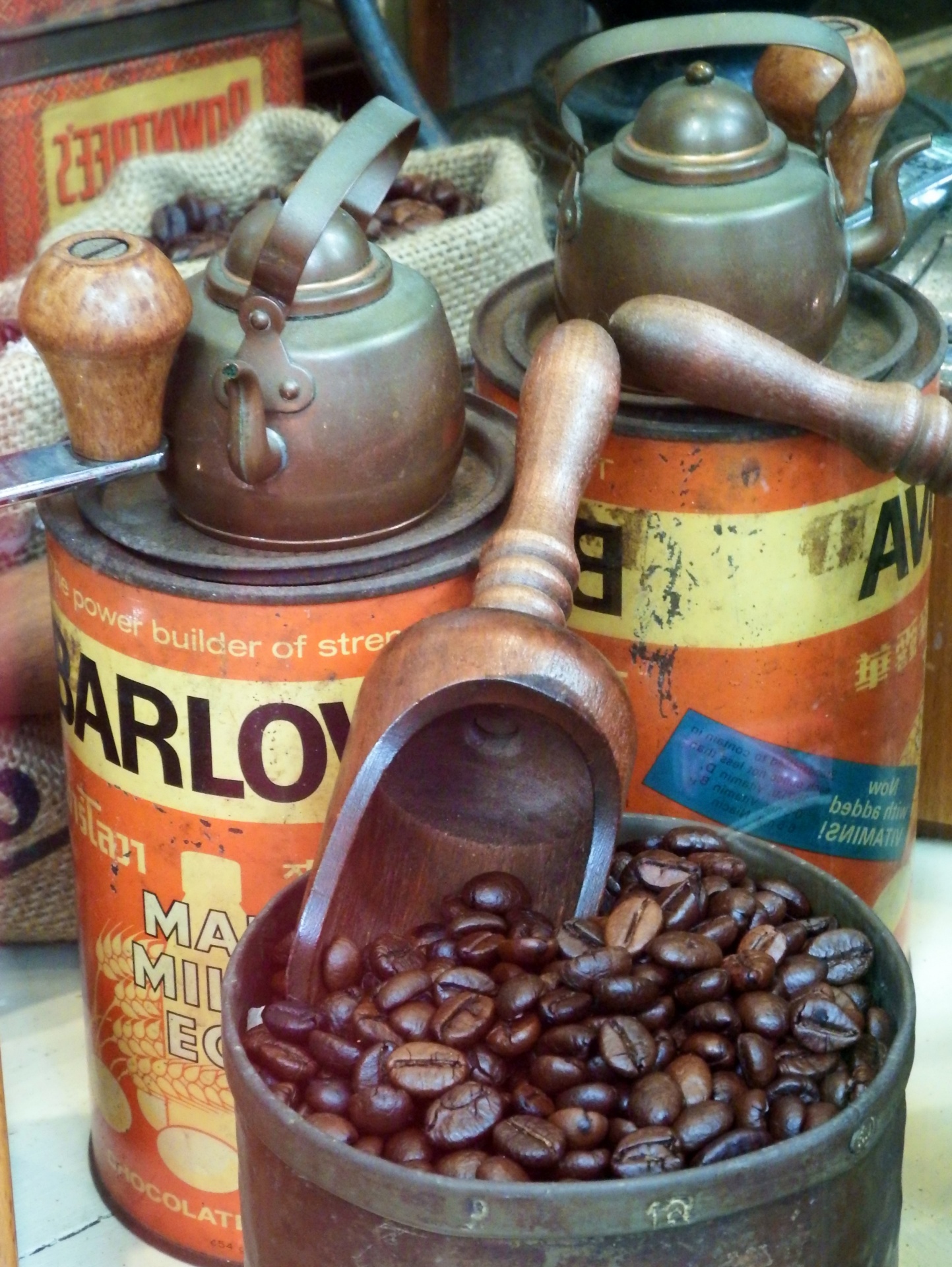 coffee beans vintage free photo