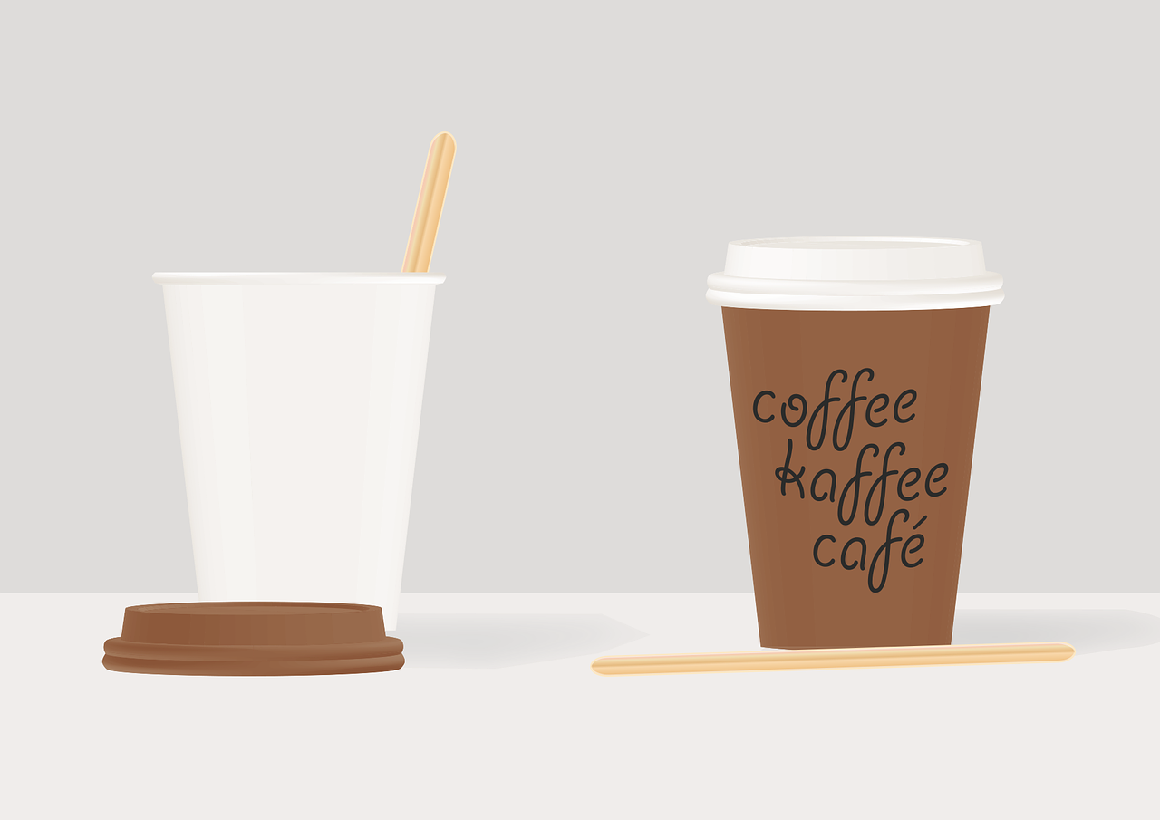 coffee mugs paper cup coffee to go free photo