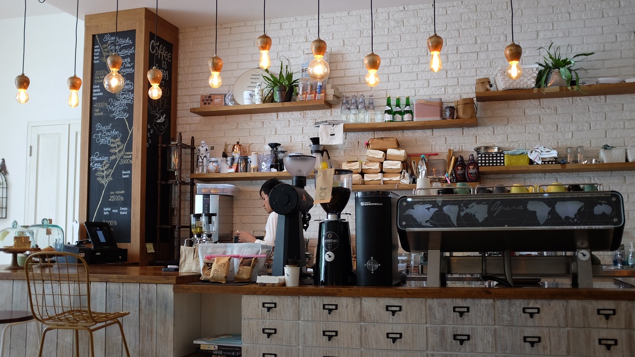 coffee shop barista cafe free photo