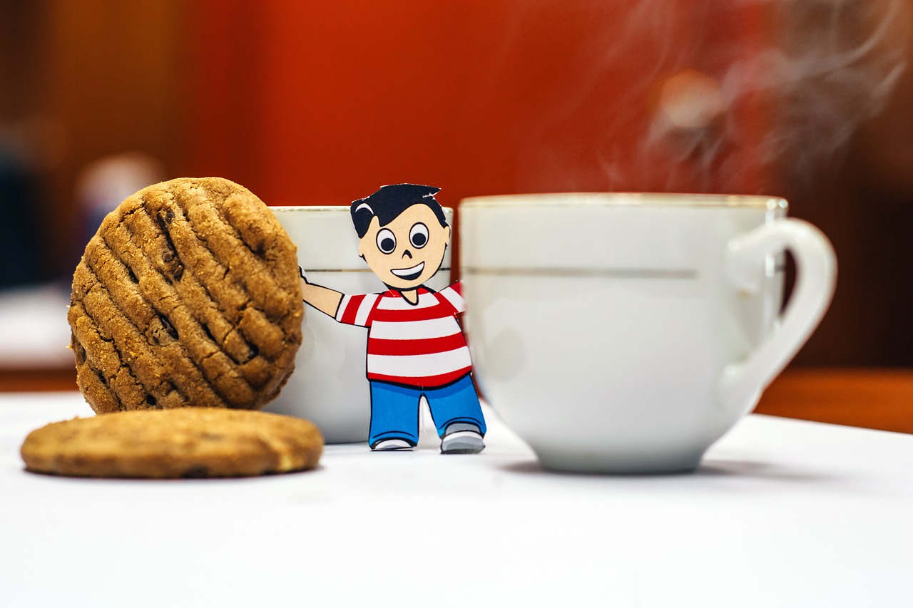 coffee with biscuits biscuits coffee and biscuits free photo