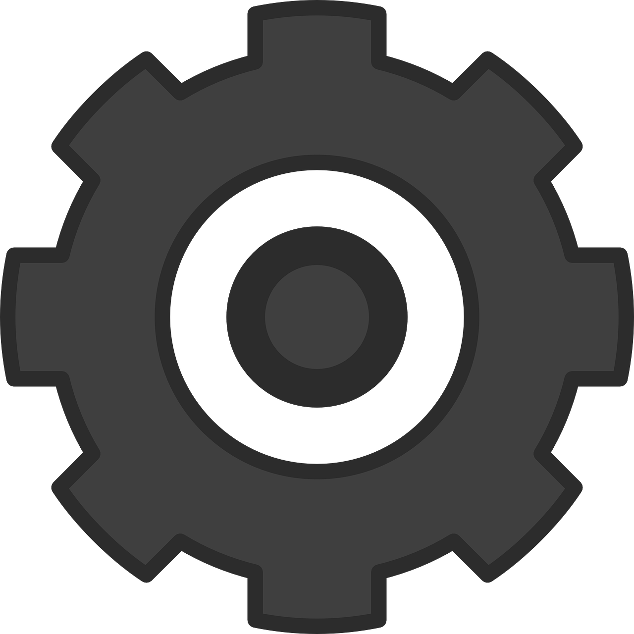cog gear-wheel symbol free photo