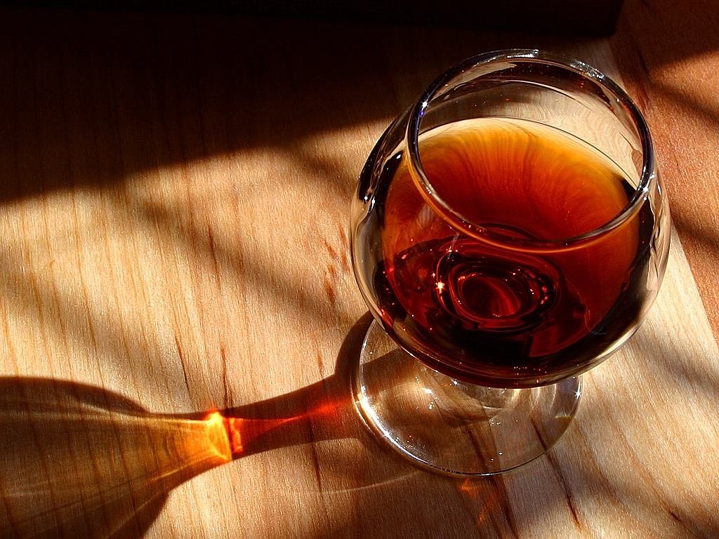 cognac brandy alcohol free photo