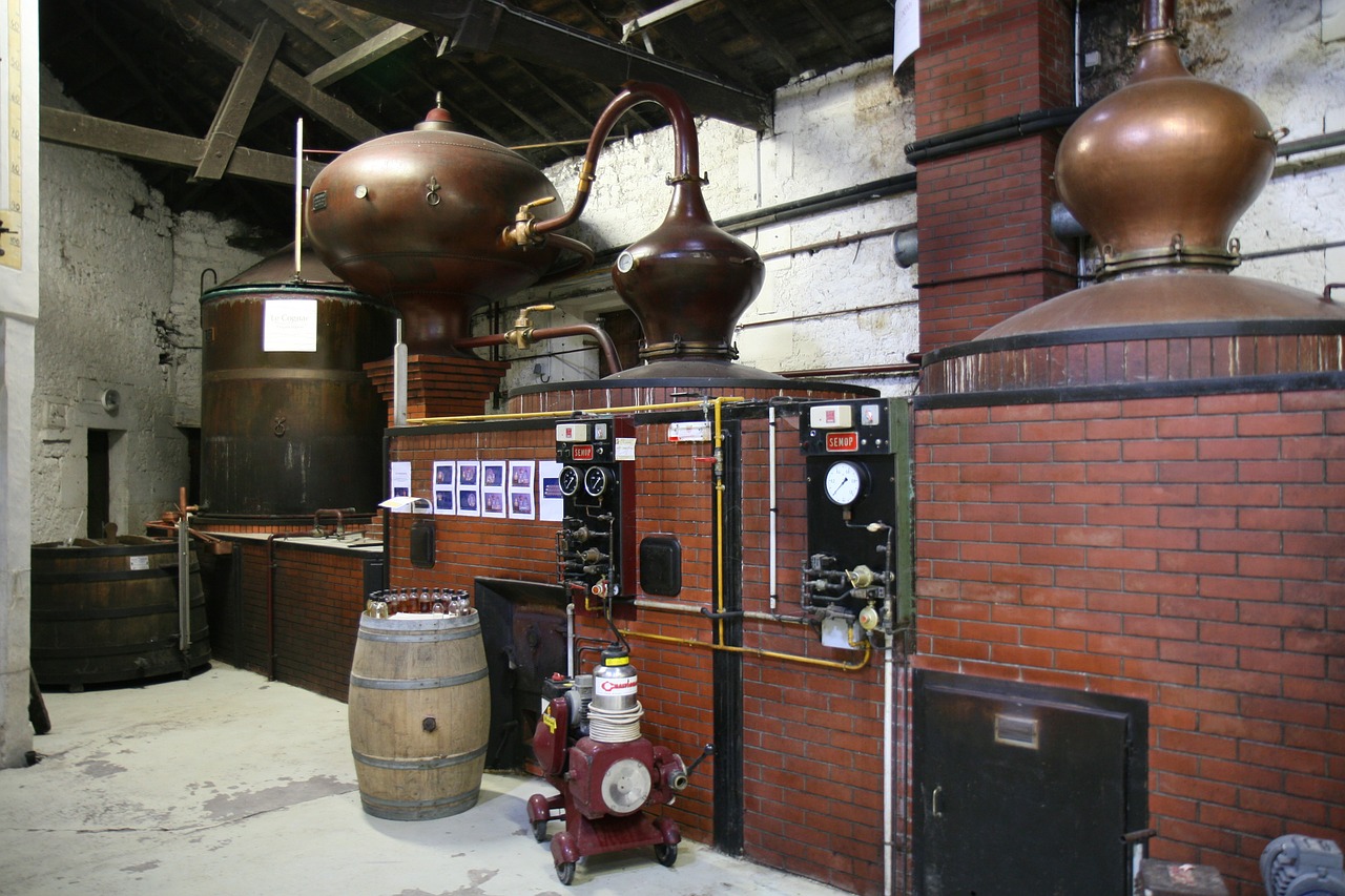cognac production france free photo