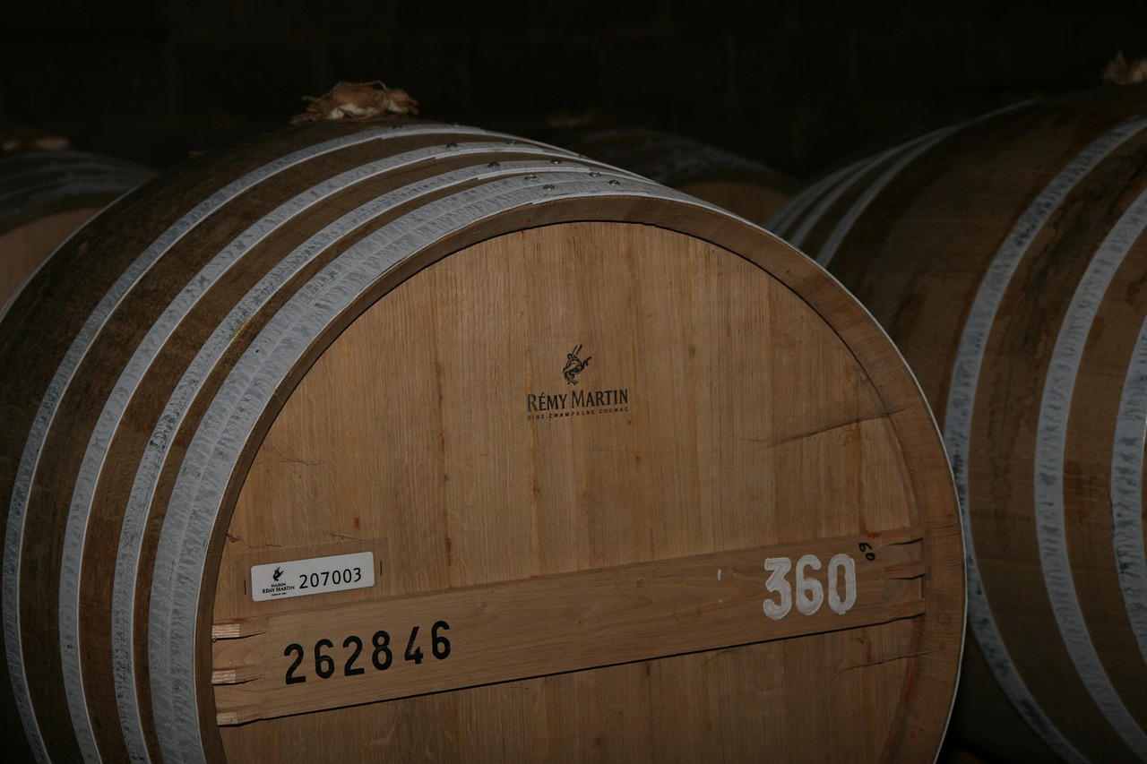 cognac barrel brand free photo