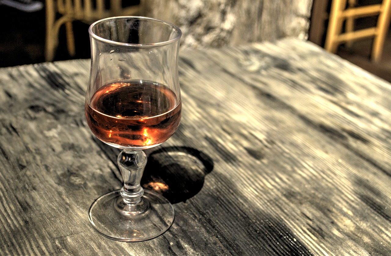 cognac wine wine glass free photo