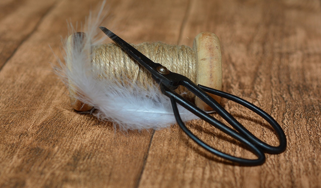 coil wooden reel yarn free photo