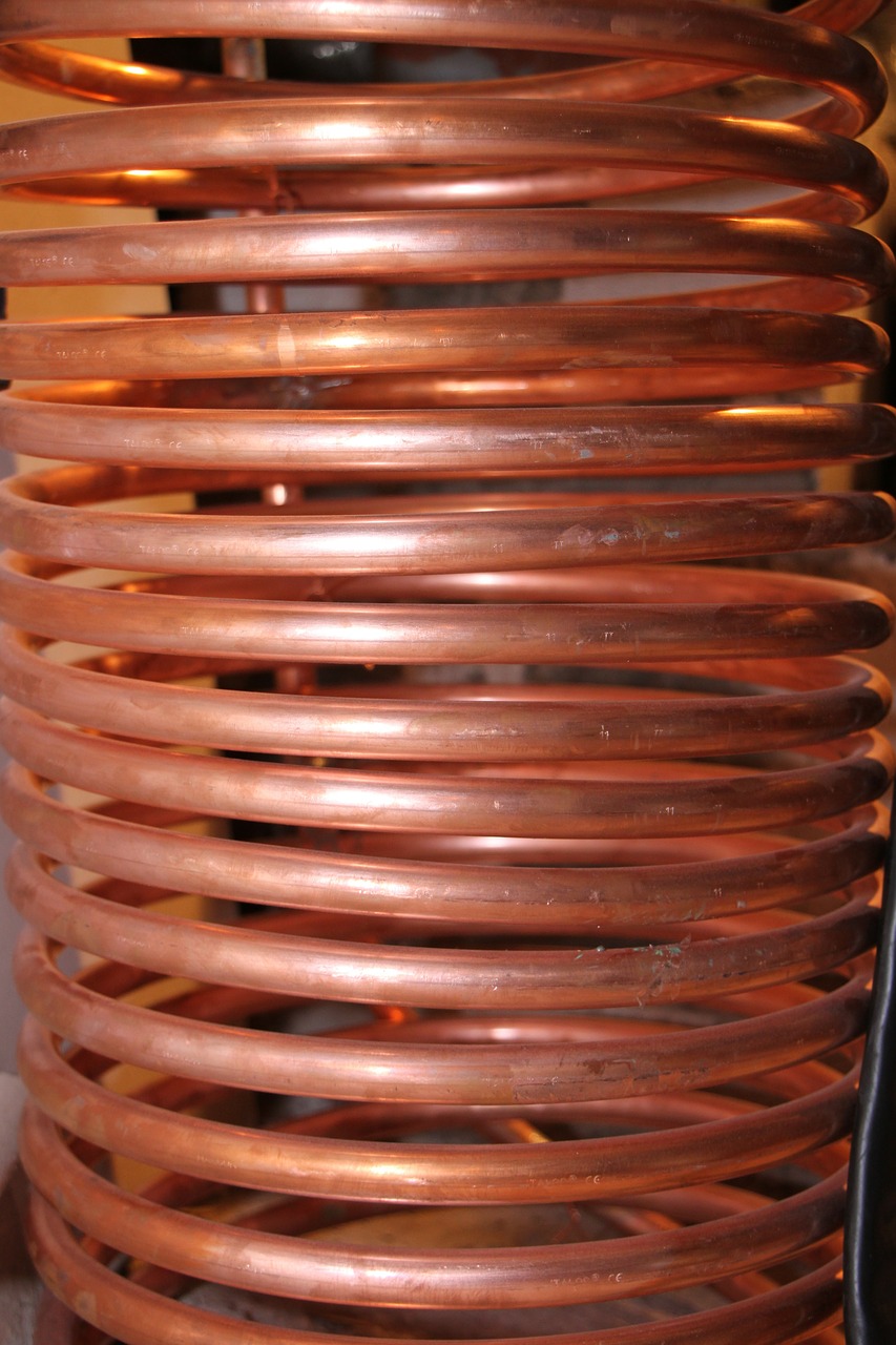 coil copper diy free photo