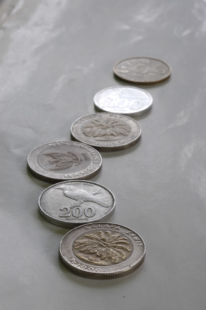 coin money rupiah free photo