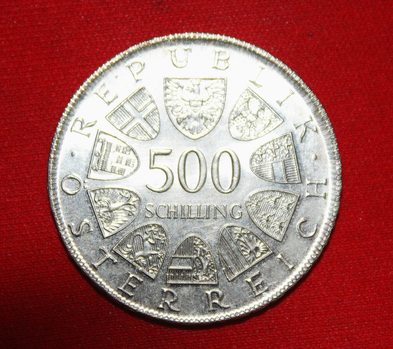 coin schilling silver free photo