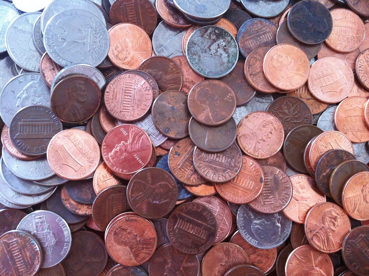 coins money finance free photo