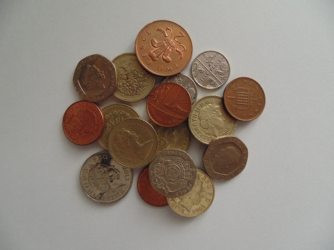 coins money british free photo