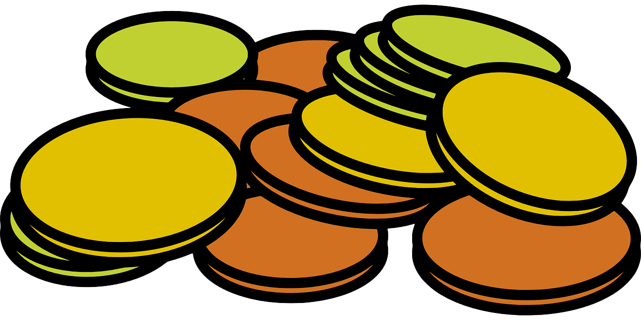 coins money stack free photo