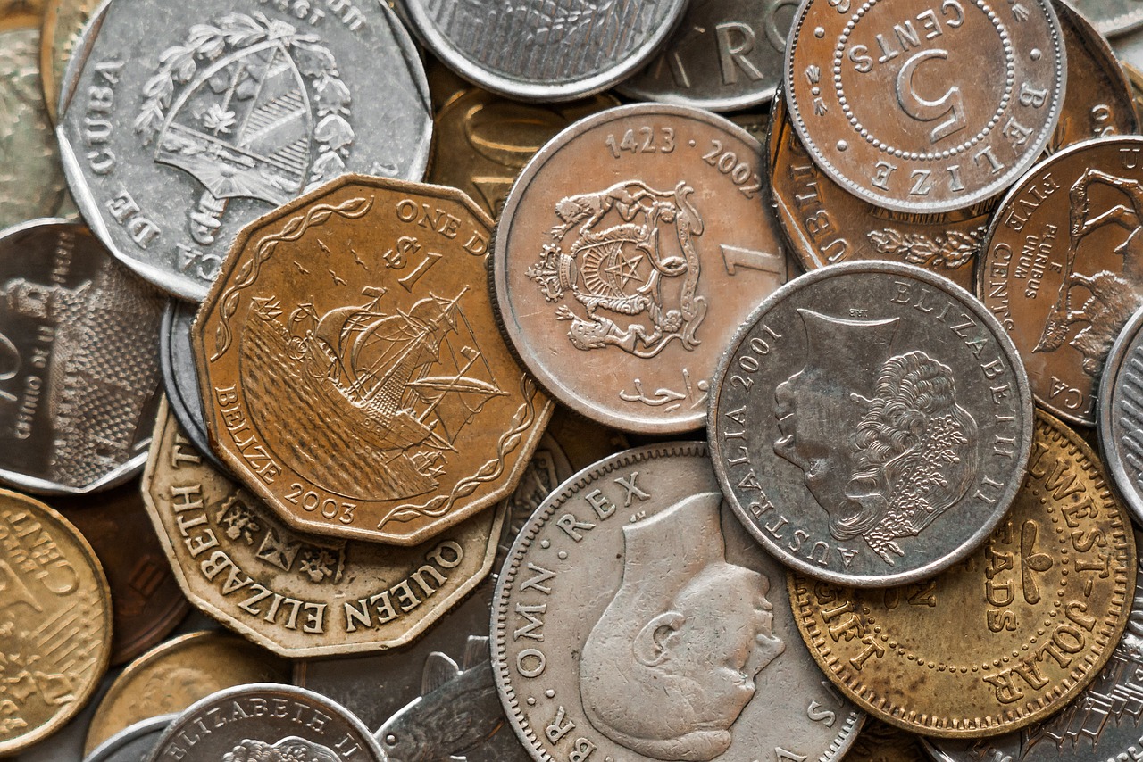 coins cash currency free photo