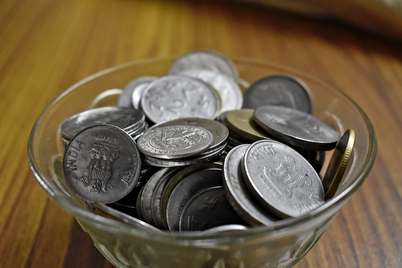 coins currency india free photo