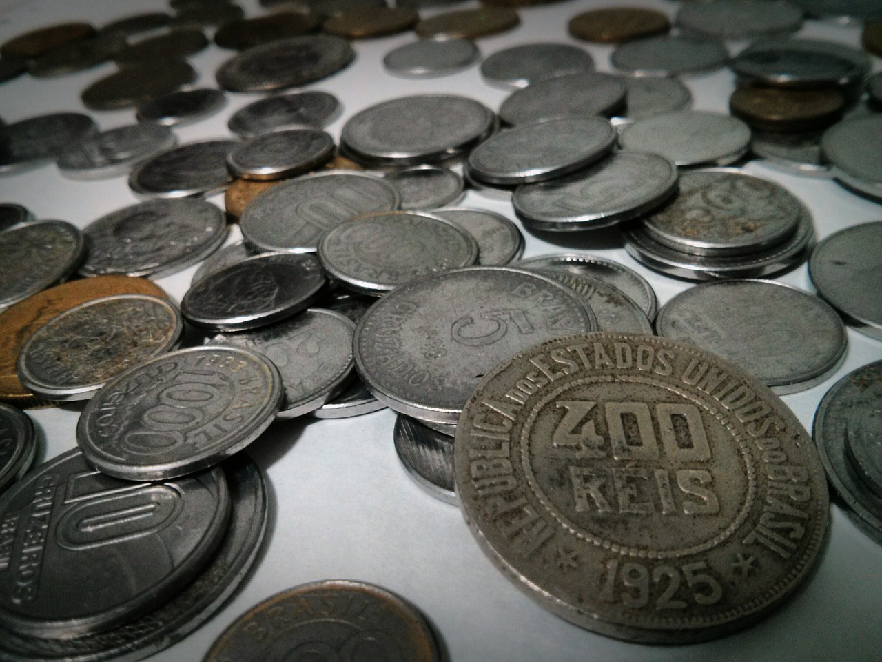 coins old currency free photo
