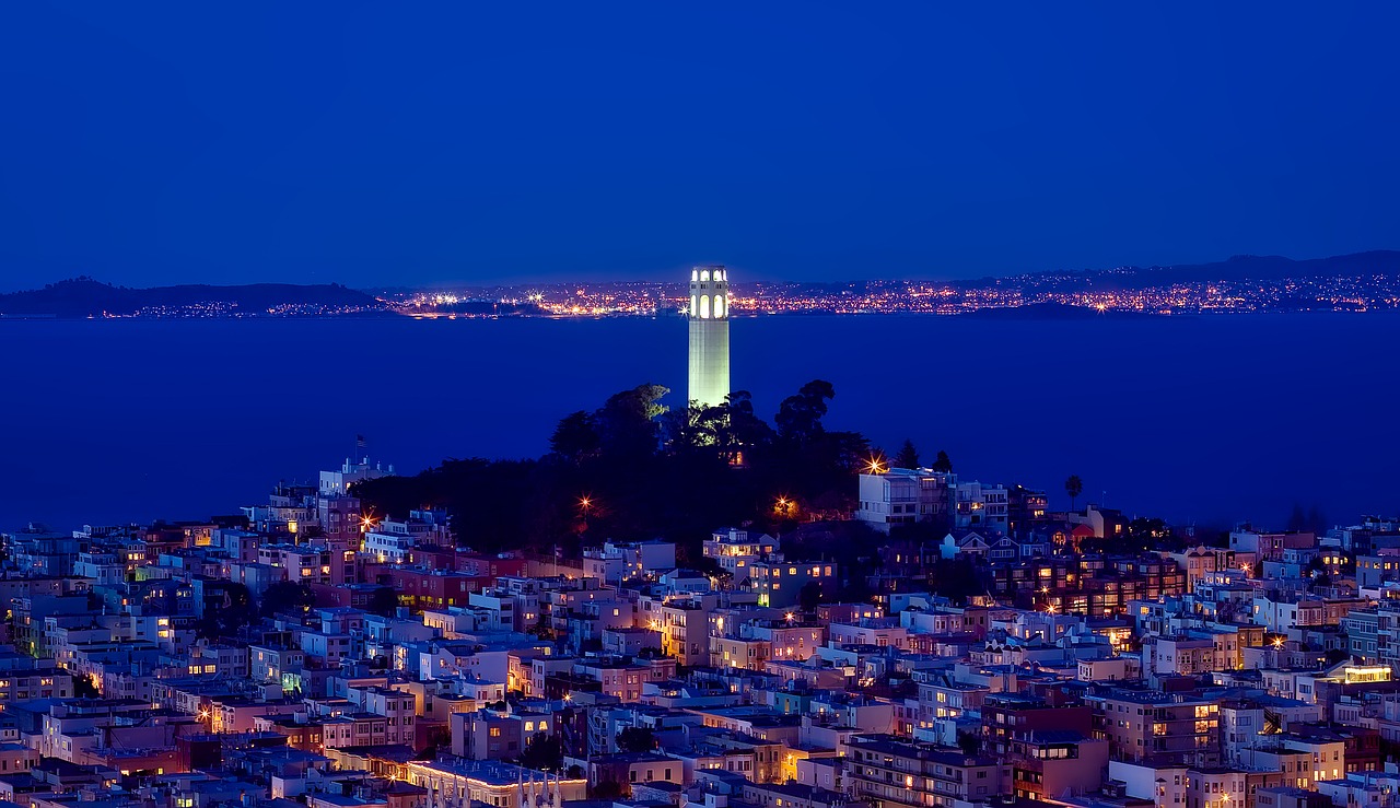 coit tower san francisco california free photo