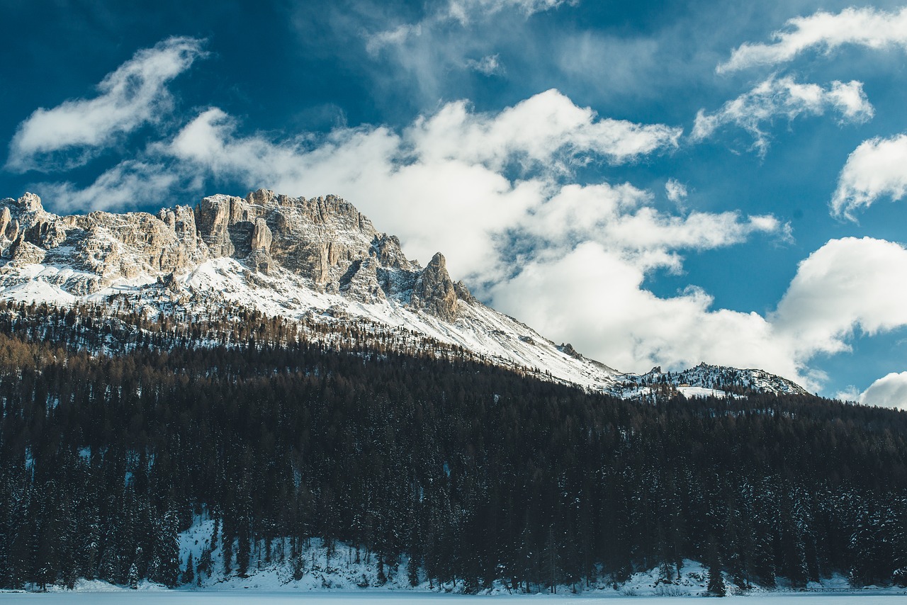 cold landscape mountain free photo