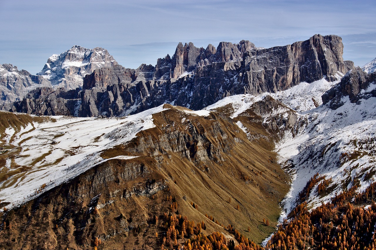 cold landscape mountain free photo