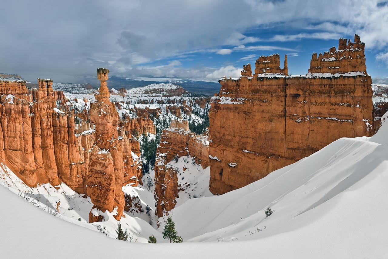 cold landscape mountain free photo