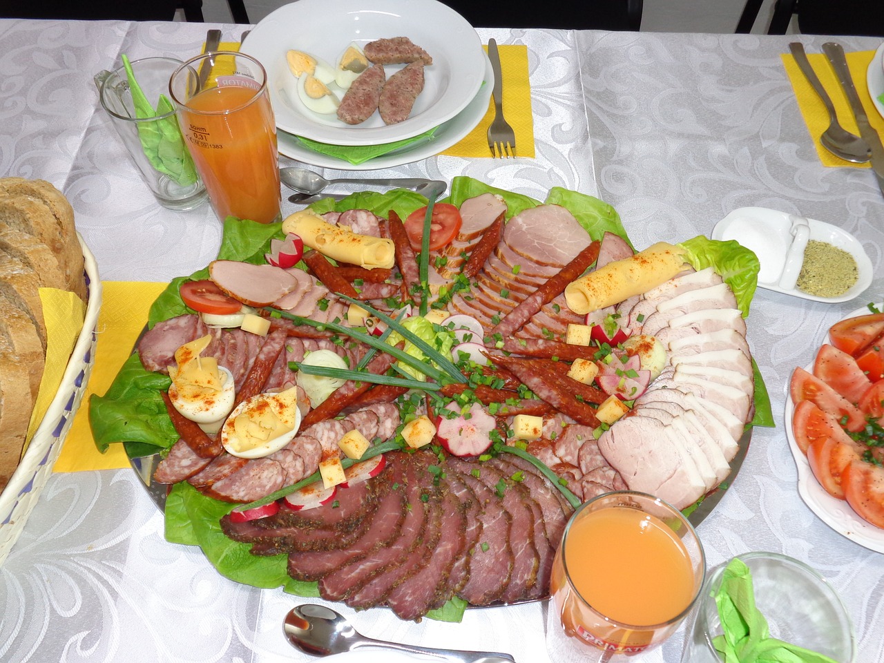 cold meats polish tidbits easter free photo