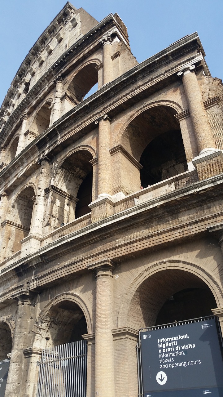 italy rome colosseum free photo