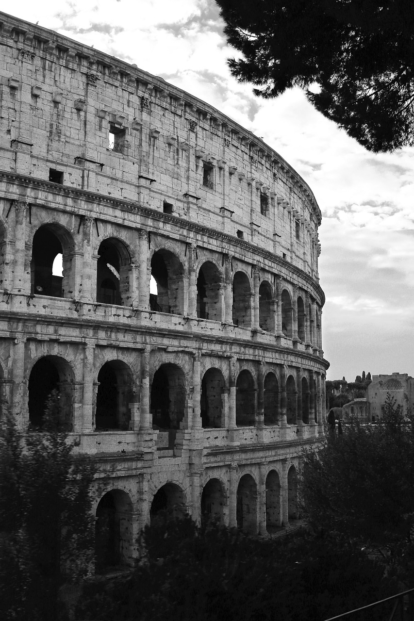 coliseum italy rome free photo