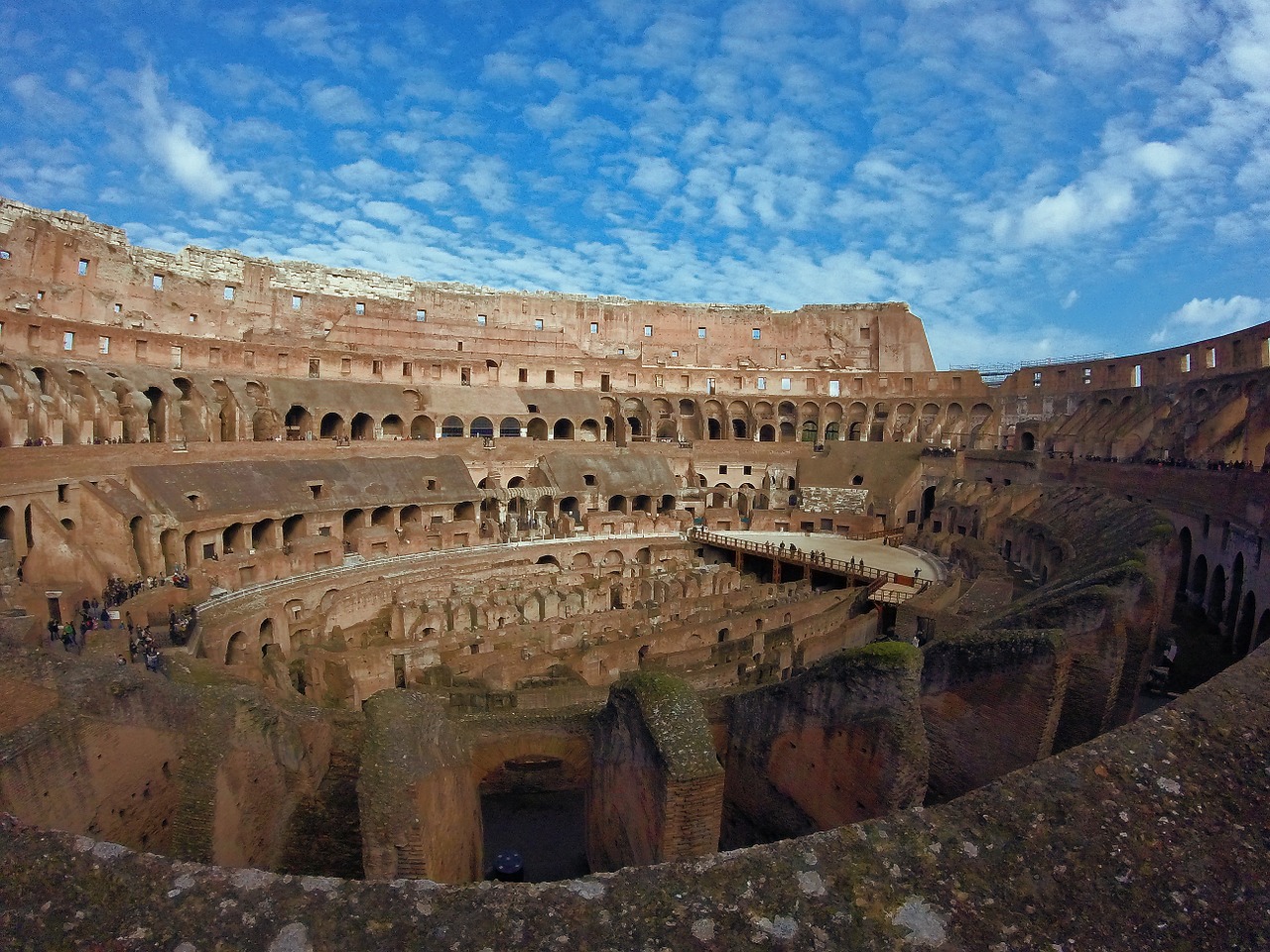 coliseum rome italy free photo