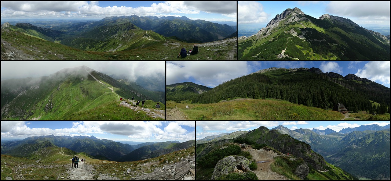 collage tatry mountains free photo