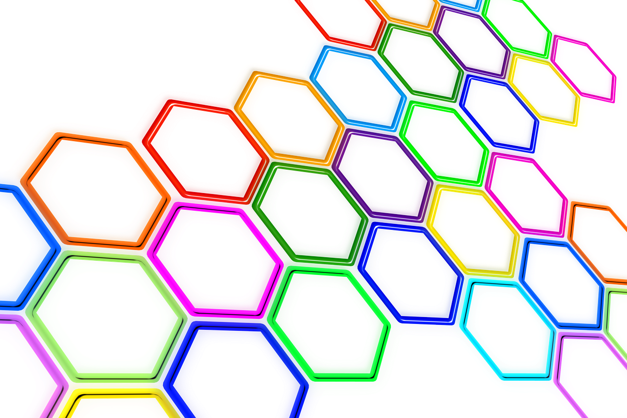 collective hexagon group free photo