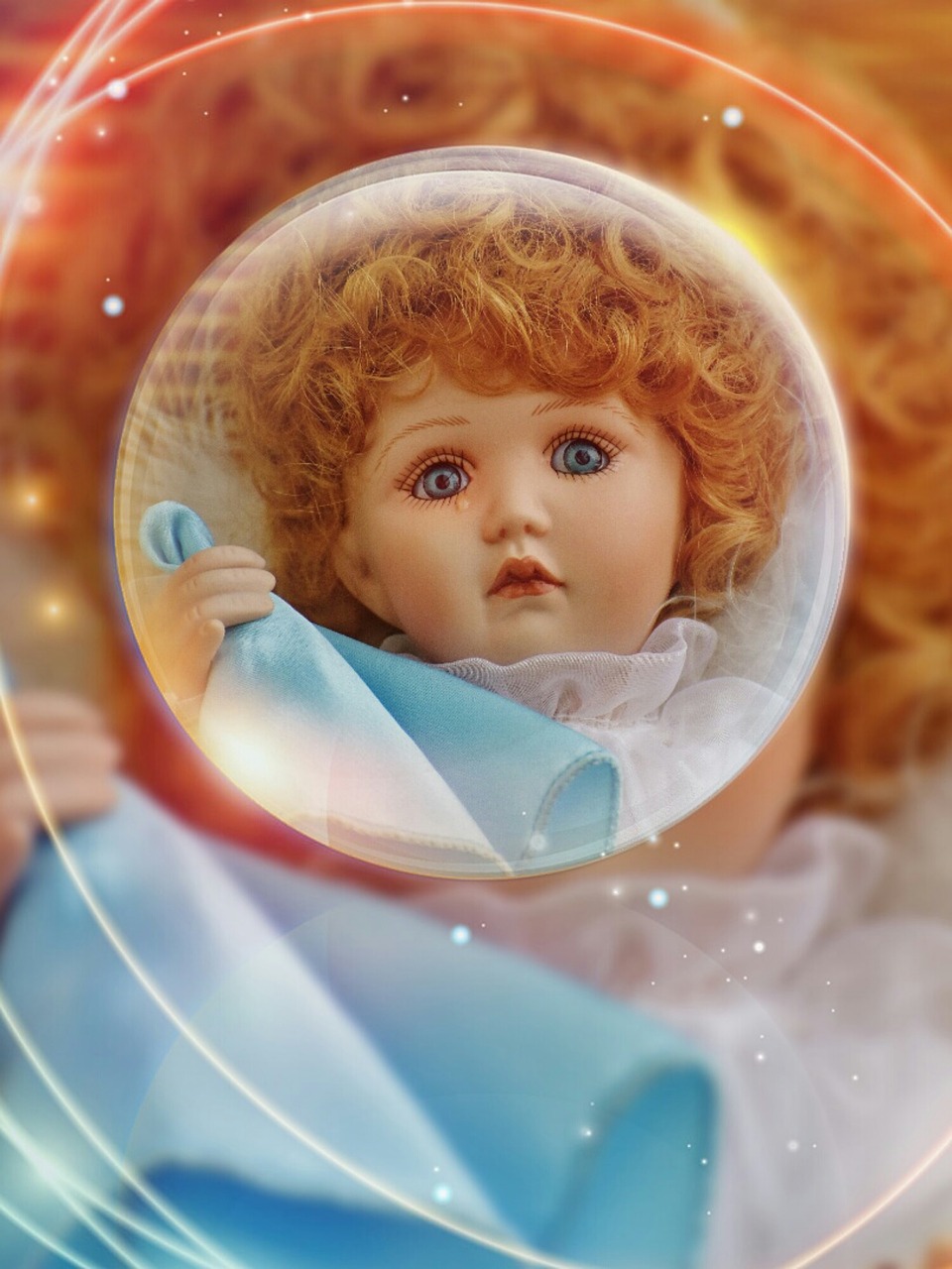 collector's doll angel guardian angel free photo