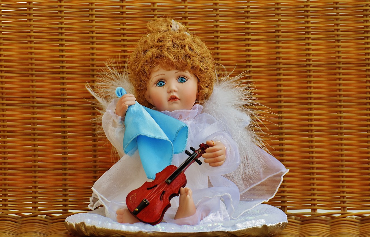 collector's doll angel guardian angel free photo