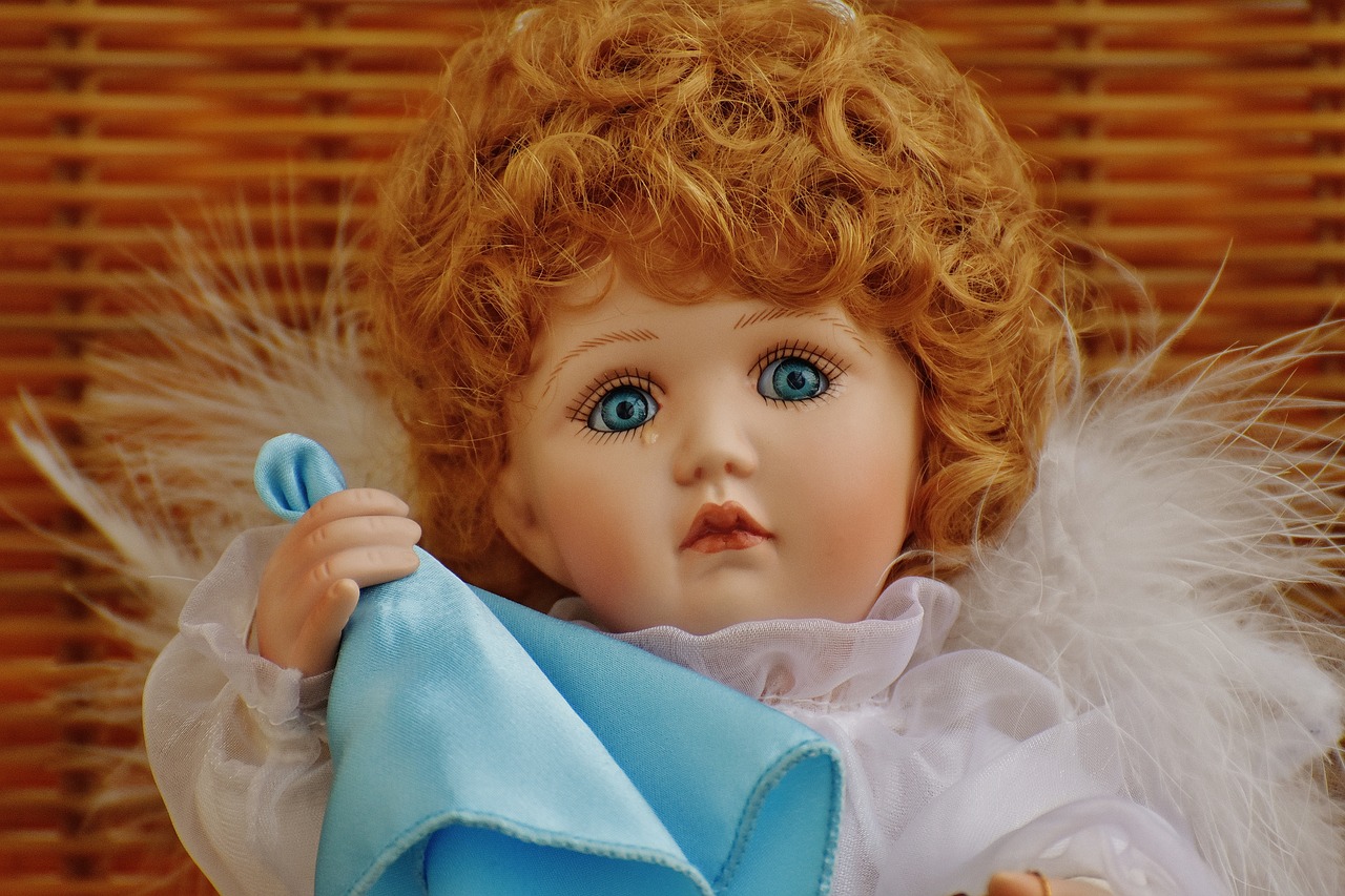 collector's doll angel guardian angel free photo