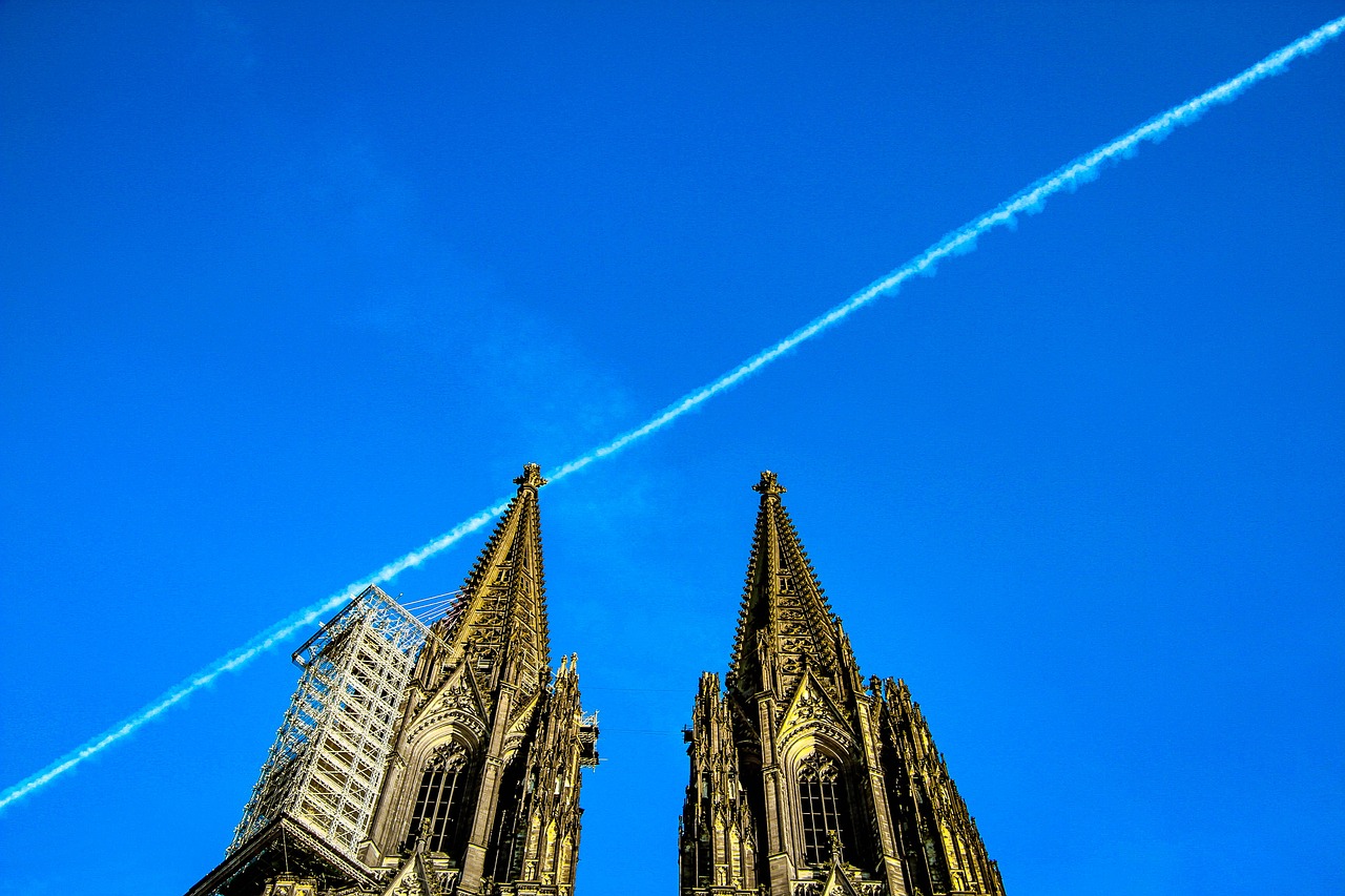 aircraft cathedral germany free photo
