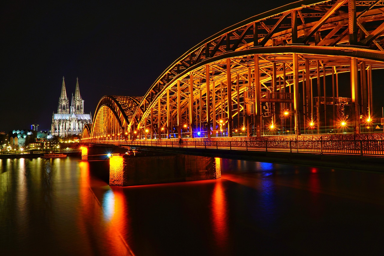 cologne deutzer bridge bridge free photo