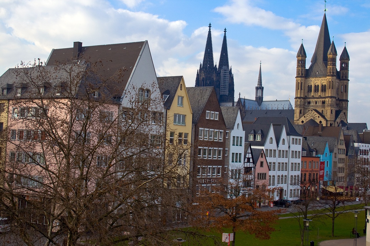 cologne old town architecture free photo