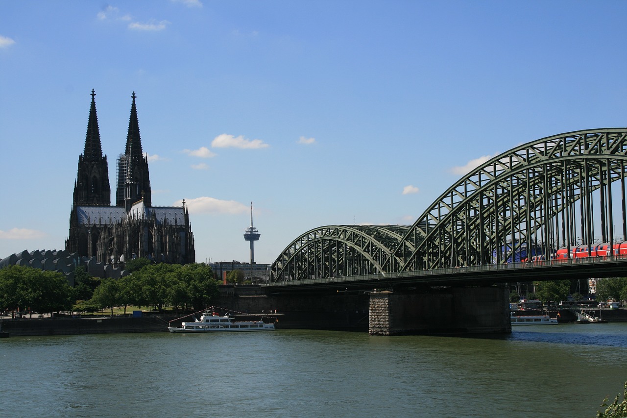 cologne rhine river free photo