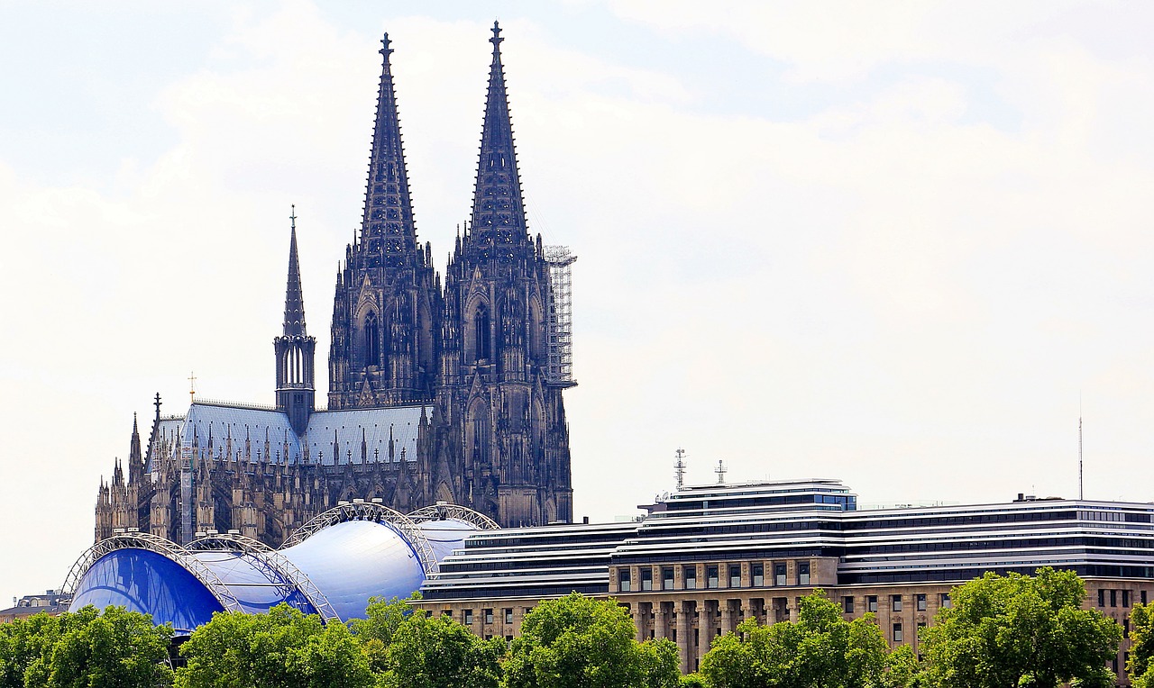 cologne cathedral musical dome historic preservation free photo