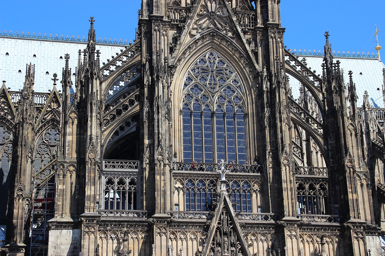 cologne cathedral church architecture free photo