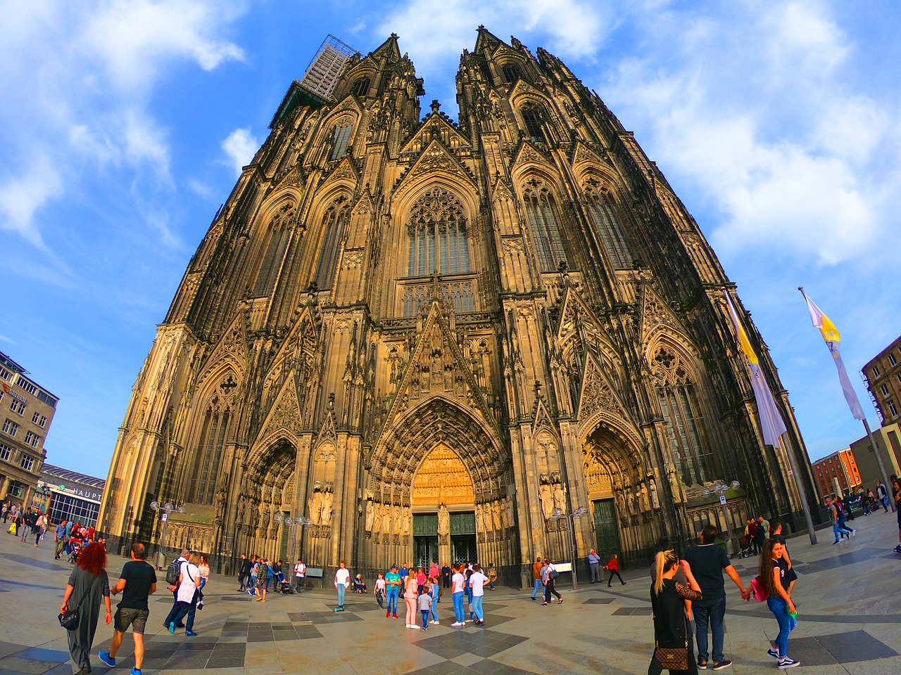 cologne cathedral  domplatte  kölner dom free photo