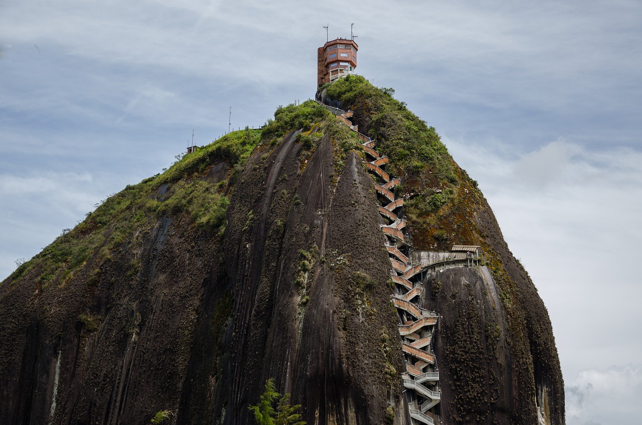 colombia guatape tourism free photo