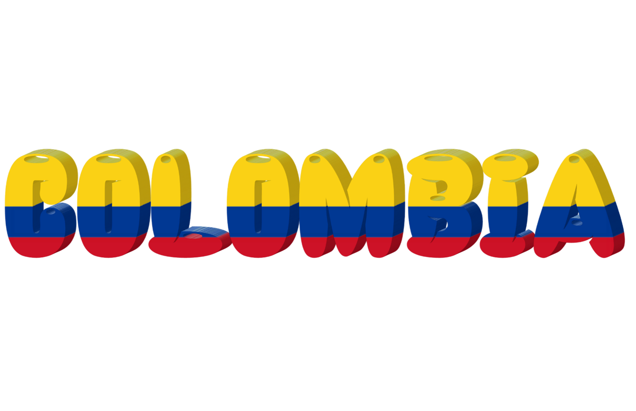 colombia country flag free photo