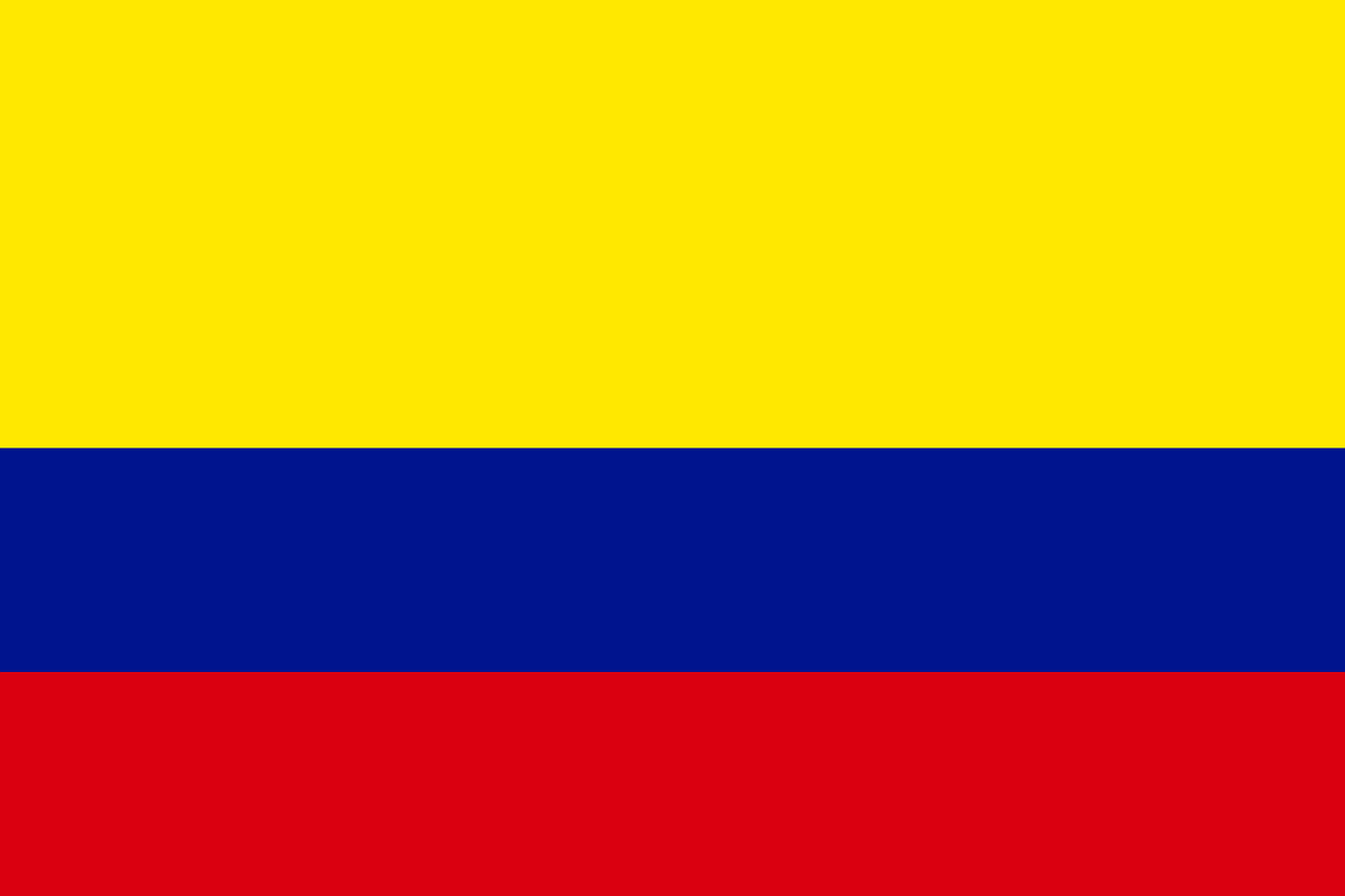 colombia flag national free photo