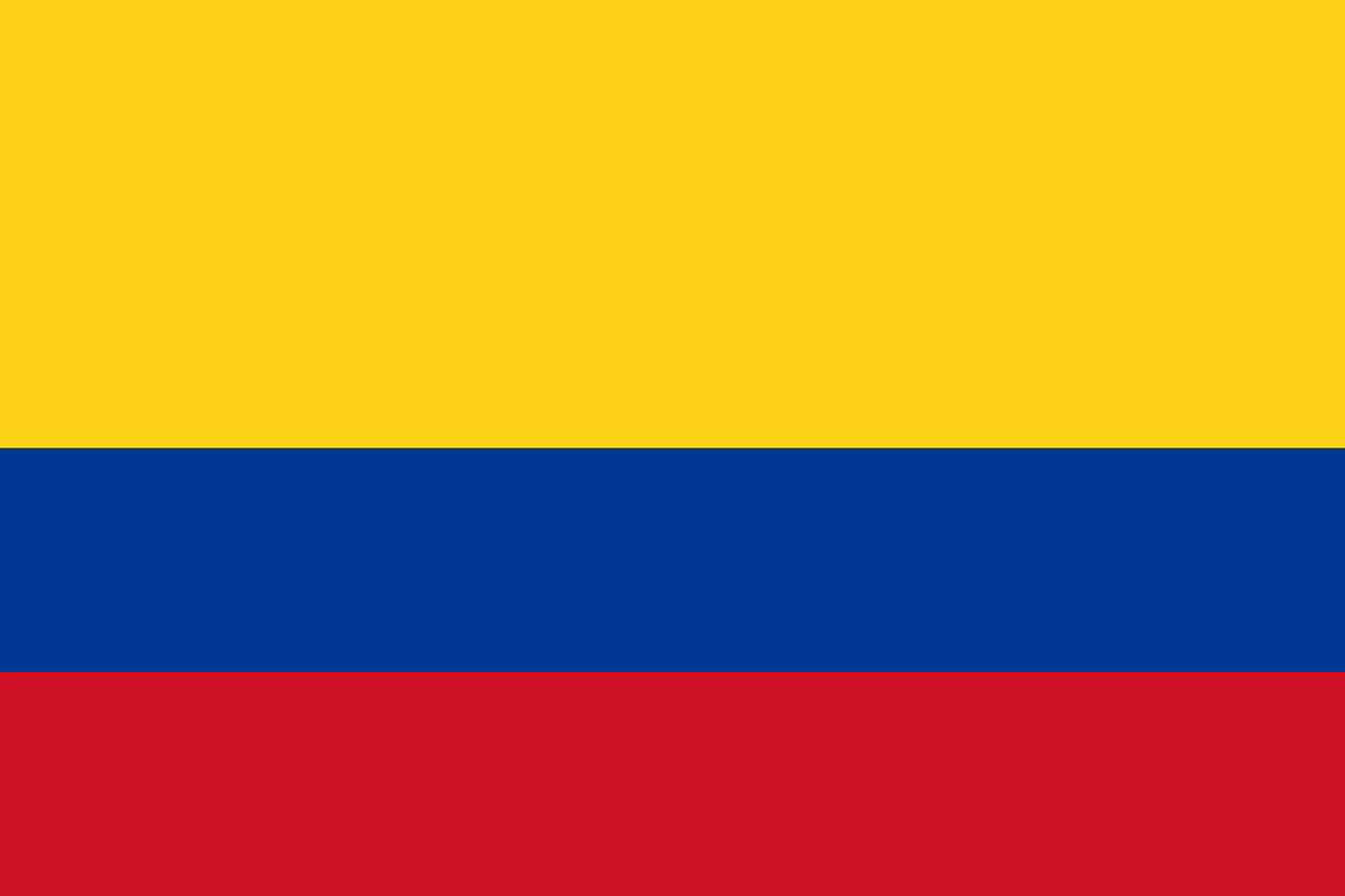 colombia flag country free photo