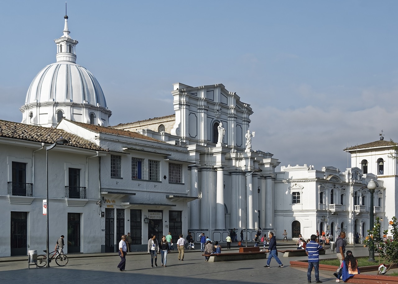 colombia  popayán  cathedral free photo