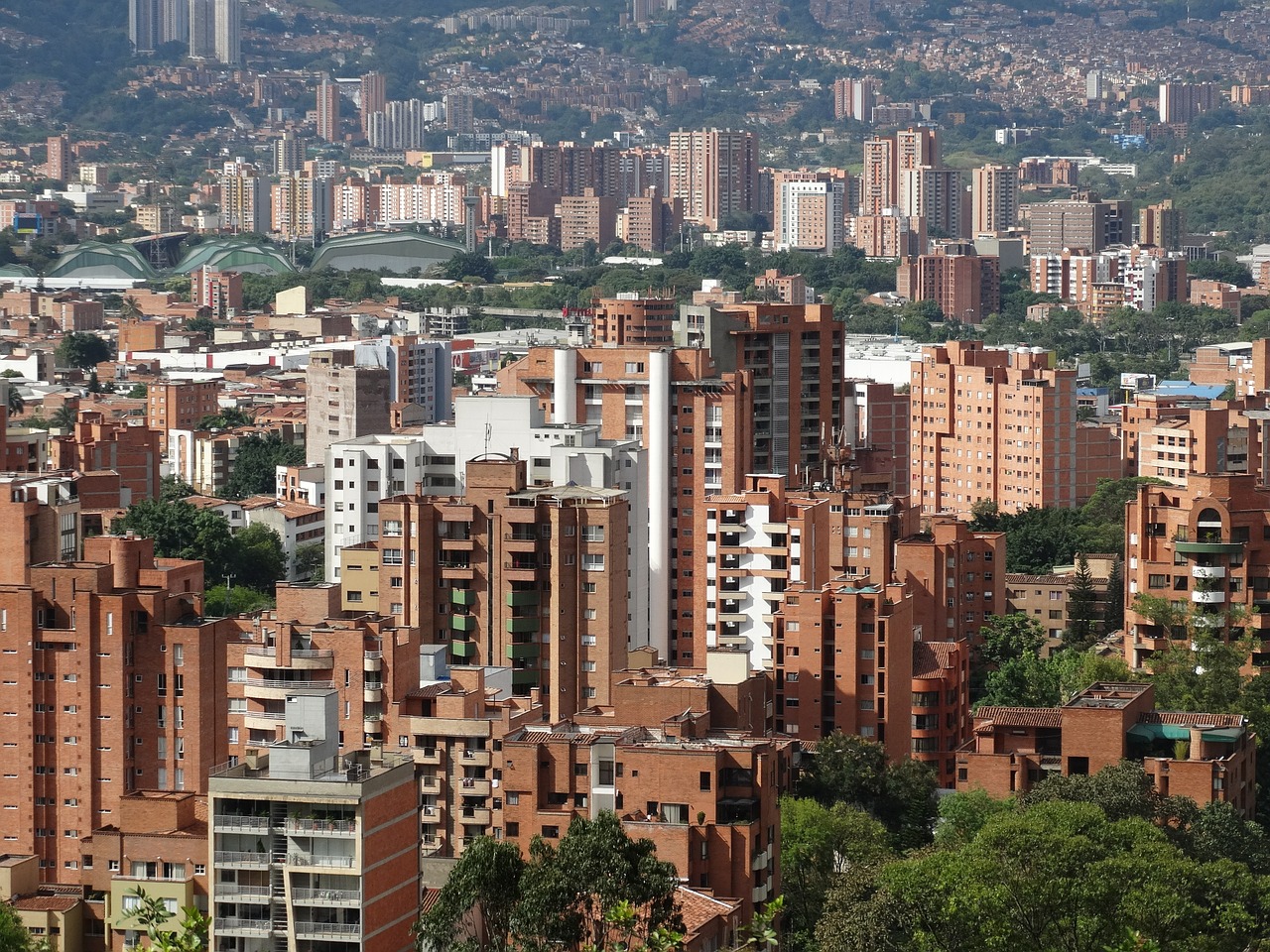 colombia medellin city free photo