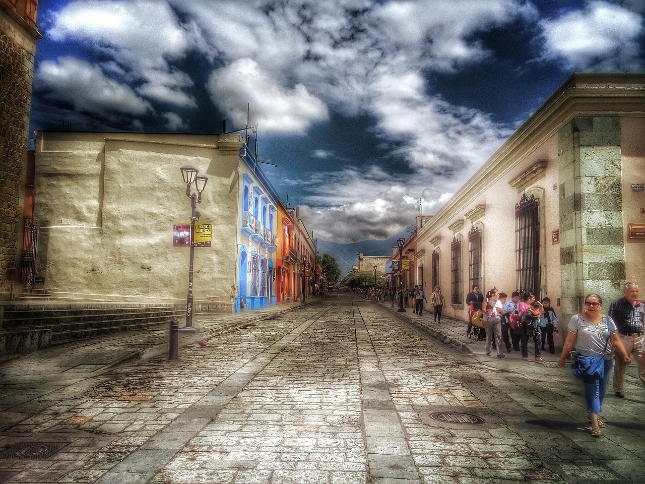 colonial oaxaca historic centre free photo