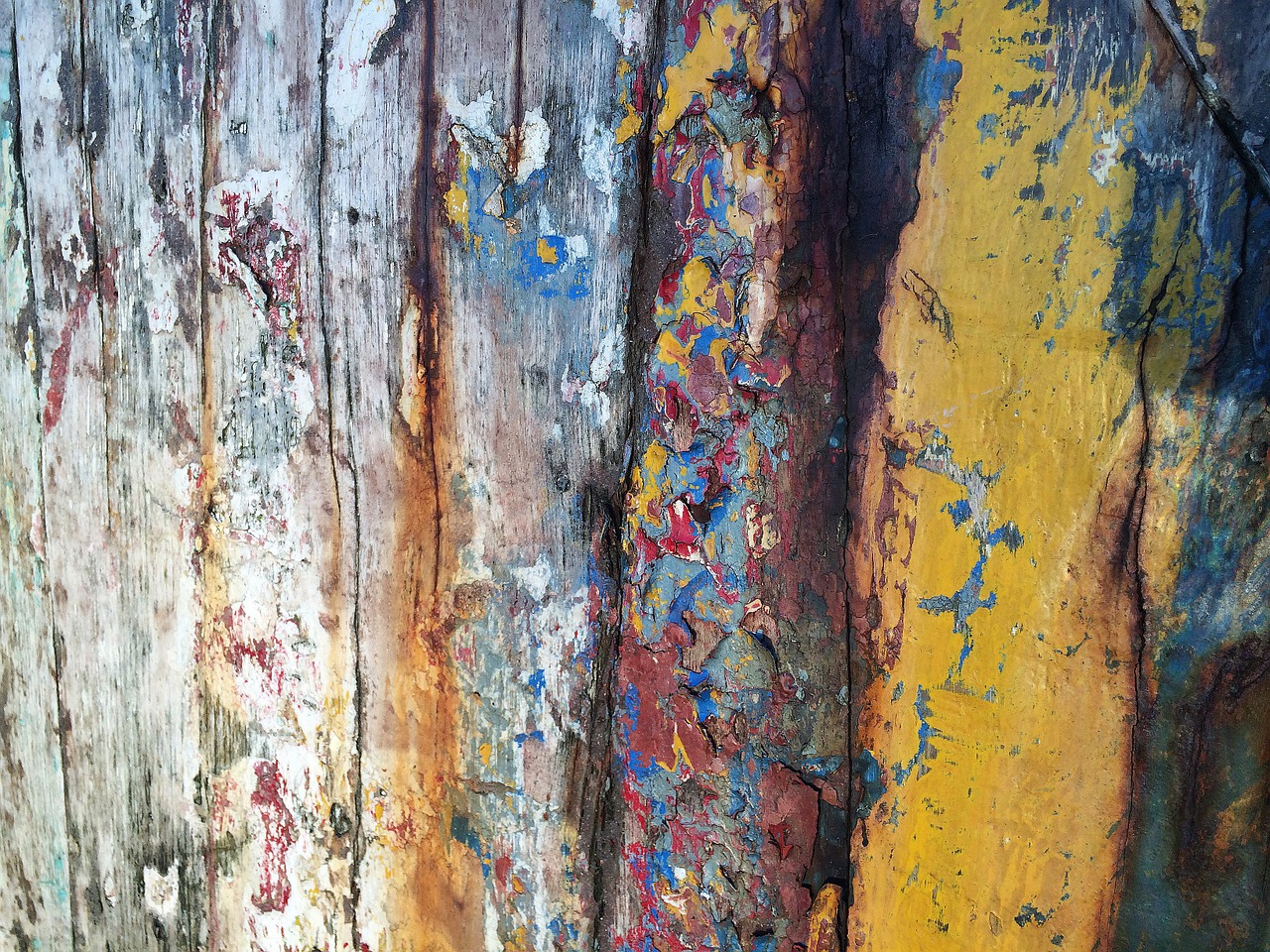 color wood old paint free photo