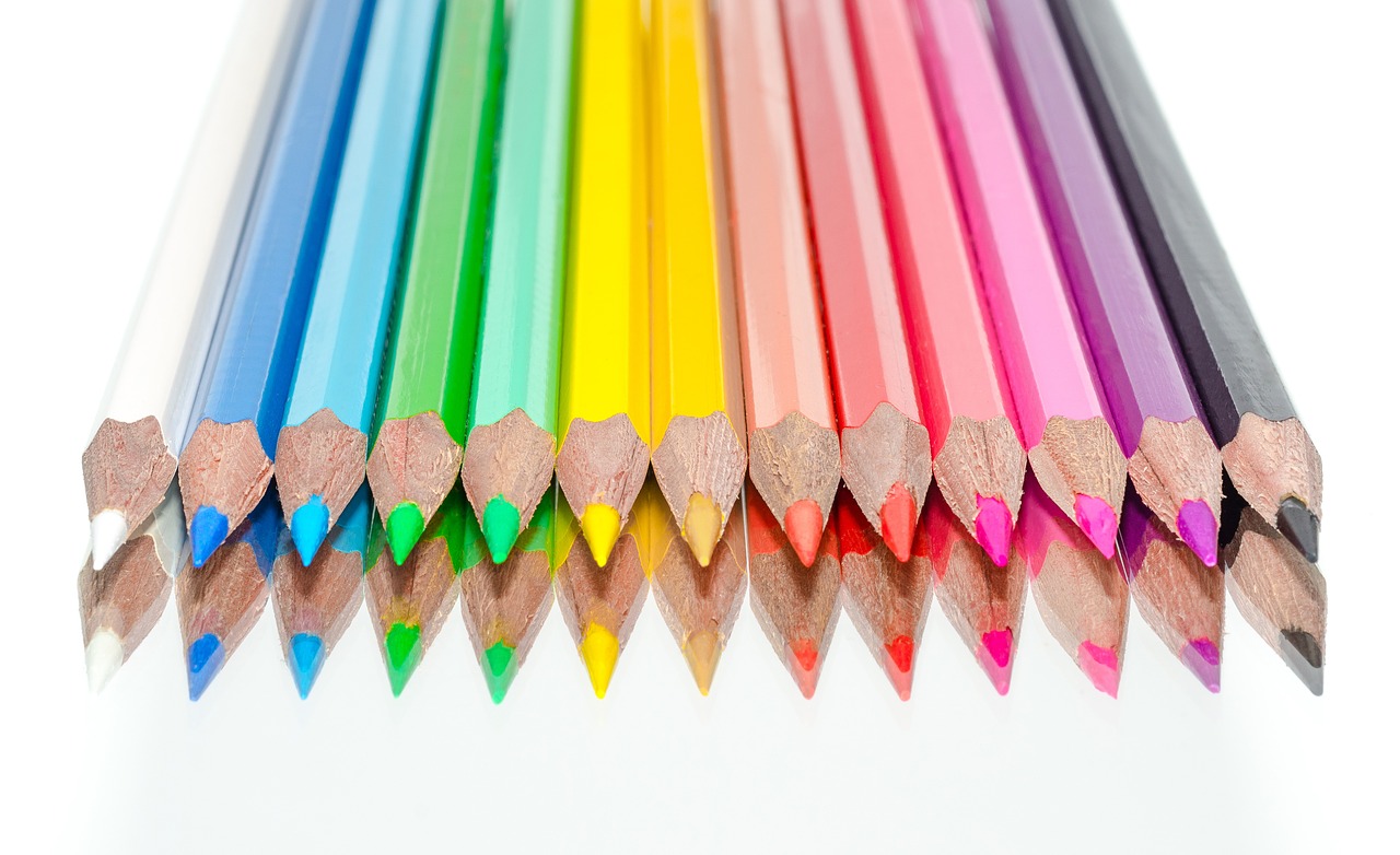 color pencils colored pencils free photo