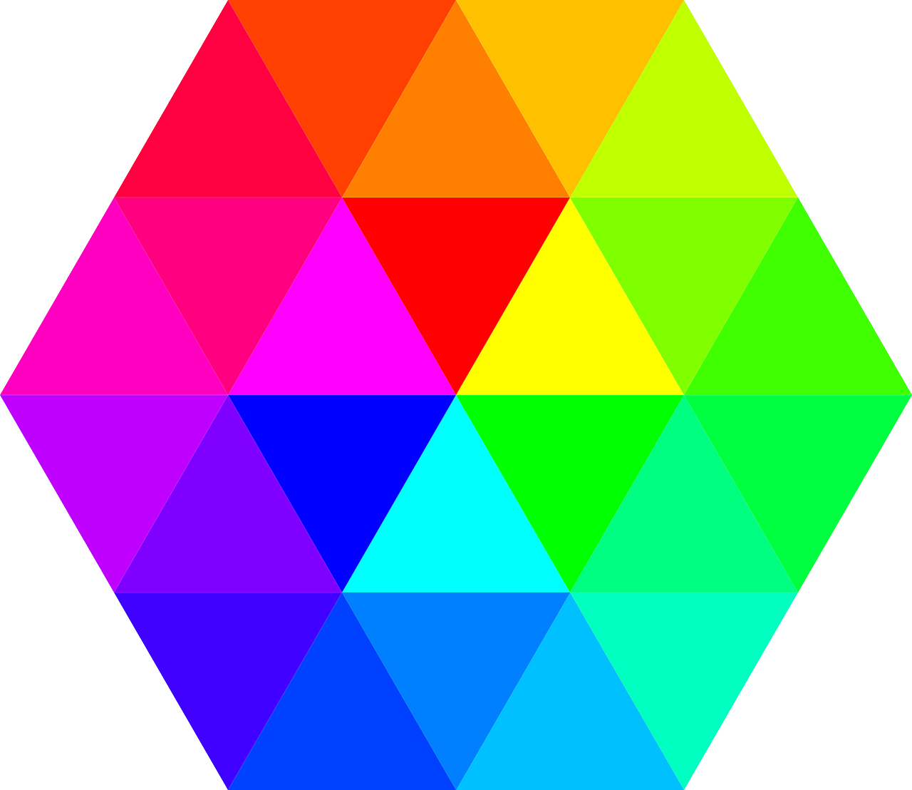 color hexagon color palette free photo